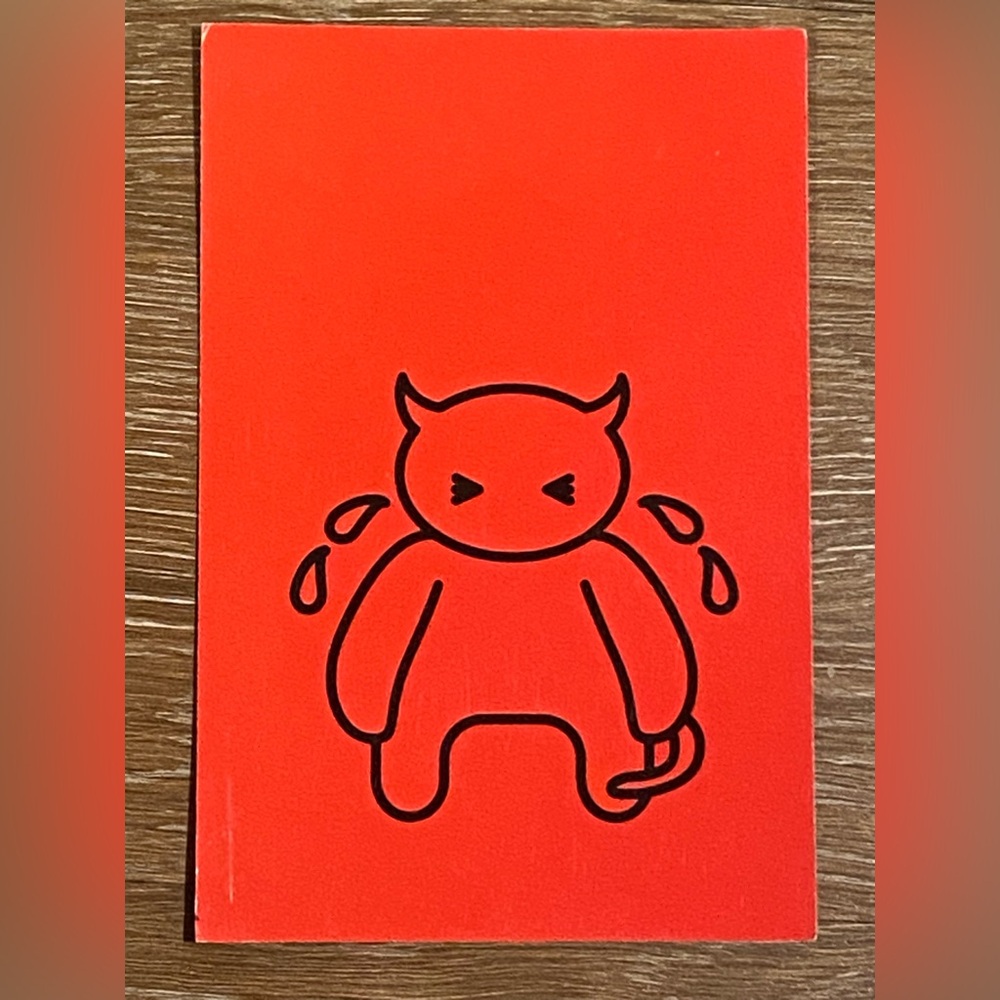 Authentic RADIOHEAD Vintage Amnesiac Era Crying Minotaur Promo Card
